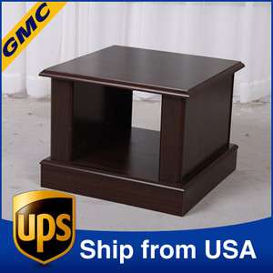 21.6 MDF Night/Lamp Stand Accent End Table Chocolate  