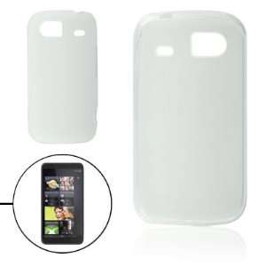  Clear White Soft Plastic Cover Case for HTC HD3 Electronics