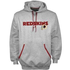  Washington Redskins Ash Charged Hoody Sweatshirt Sports 