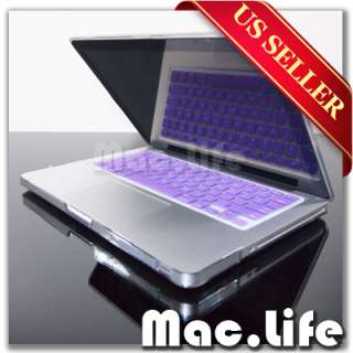 PURPLE Silicone Keyboard Skin Cover for NEW Macbook Pro  