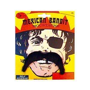  Pams Mexican Bandits Moustache (Black) Toys & Games