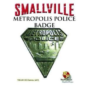  Smallville Metropolis Police Badge Prop Replica Toys 