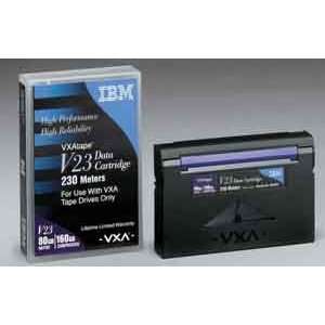  IBM MEDIA VXAtape Cartridge, X23, 230M, 80/160GB w/VXA 2 