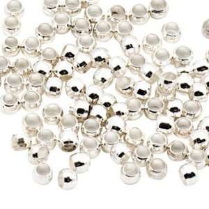  Silvertone Metal Crimp Beads   Beading & Findings Arts 