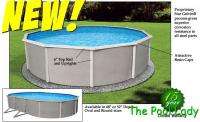 18ft Round Above Ground Swimming Pool Package   