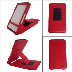  iGADGET RED Leather Case/Cover With Adjustable Stand For 