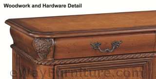 Vineyard King Low Profile Sleigh Storage Bed Bedroom Set Hardwood 