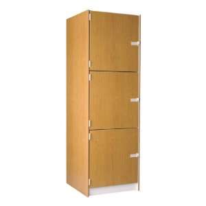  Large Instrument Lockers with Doors, 3 Compartments 