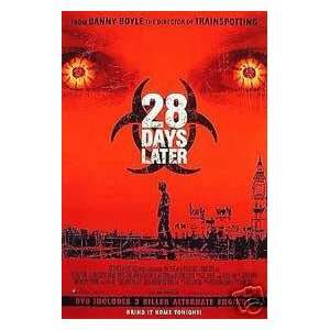  28 Days Later Video 27x40 Original Movie Poster