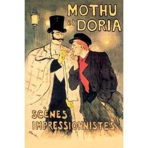  Mothu et Doria Scenes Impressionnistes   Poster by 