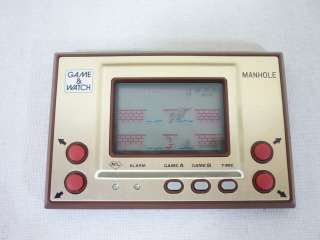 Nintendo Game & Watch MANHOLE MH 06 Boxed Import JAPAN Video Game 0912 