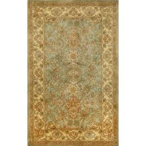  Wool Hand Tufted Area Rug Sarai 3 6 x 5 6 Aqua Carpet 