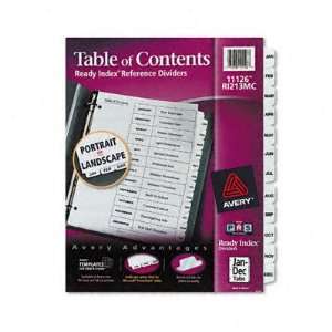  New Ready Index Classic Tab Titles Case Pack 4   498454 