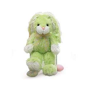  26h Large Plush Animal Toy   Green Easter Bunny Rabbit 