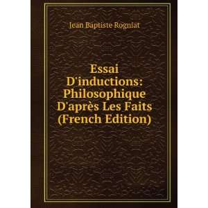  Essai Dinductions Philosophique DaprÃ¨s Les Faits 