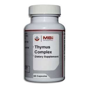  Mbi Nutraceuticals Thymus Complex 180 Ct. Health 