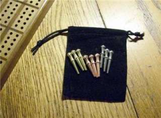 Irish Crown Top Pegs For Cribbage Boards 1/8 Holes  