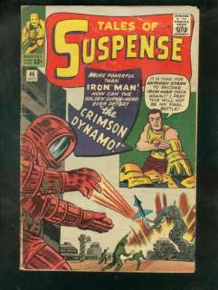 TALES OF SUSPENSE #46 1963 IRON MAN 1st CRIMSON DYNAMO  