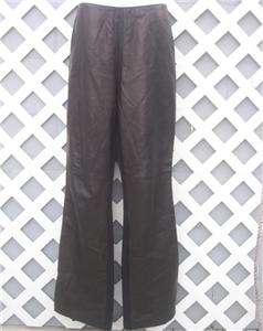 ISABEL GENUINE LEATHER PANTS,MADE IN USA, SIZE 8  