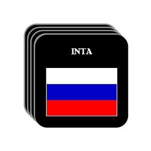  Russia   INTA Set of 4 Mini Mousepad Coasters 