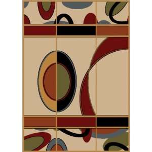  Carpet Art Deco Soul Lola Contemporary Area Rugs Beige 2x6 