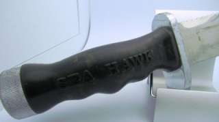 Sea Hawk US Divers Knife VINTAGE  sheath and leg strap bundle  