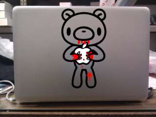 GLOOMY BEAR Anime MacBook Decal Bumper Sticker  