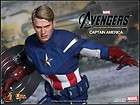 Hot Toys 1/6 Marvel The Avengers   Captain America NEW  