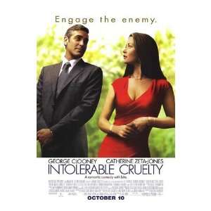  Intolerable Cruelty Original Movie Poster, 27 x 40 (2003 