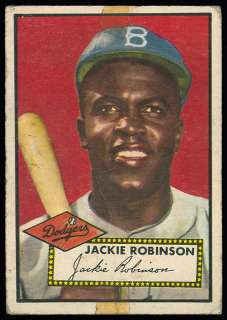 1952 TOPPS ~ #312 ~ JACKIE ROBINSON ~ HIGH #  