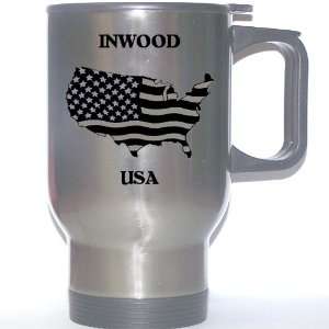  US Flag   Inwood, New York (NY) Stainless Steel Mug 