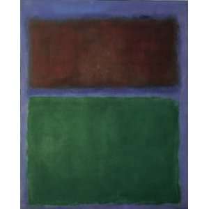   Mark Rothko (Marcus Rothkowitz)   24 x 30 inches   