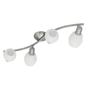 Nickel Mariona 4 Light Semi Flush Ceiling Fixture from the Mariona 