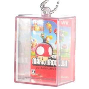   Super Mario Bros. Figure In Box Mushroom Keychain Toys & Games