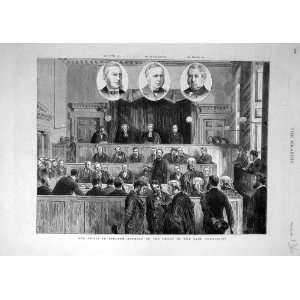   1881 Court Land Commission Crisis Ireland Print Irish