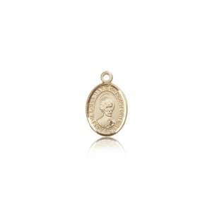  14kt Gold St. Saint Louis Marie De Montfort Medal 1/2 x 1 
