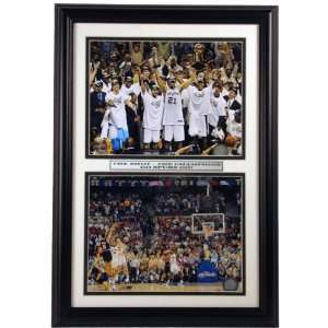 Spurs The Shot Photograph Including Two 8 x 10 Photographs in a 12 