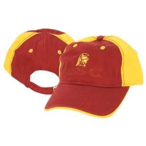  USC Trojans 2 Tone Adjustable Baseball Hat   Burgundy 