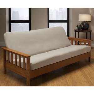  Peachskin Tie Make Up Futon Cover in Natural