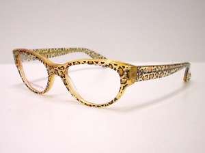 Jean Lafont Celimene 380 Leopard Eyeglass New Authentic  