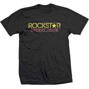  Answer Racing Rockstar Podium T Shirt   X Large/Black 