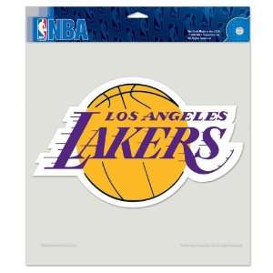  Los Angeles Lakers 8x8 Die Cut Full Color Decal Made in 