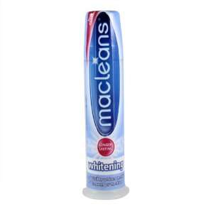  Macleans Whitening Toothpaste with Pump 100ml toothpaste 