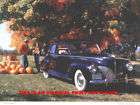 1940 Lincoln Zephyr V 12 Club Coupe classic car print