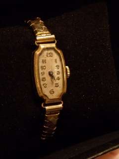 Vintage Ladies Rolex Prima Gold Watch Timed 6 Positions  
