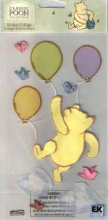 JOLEES BOUTIQUE 3D Classic POOH Stickers Your Choice  