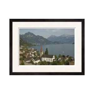  Lake Lucerne Switzerland Framed Giclee Print