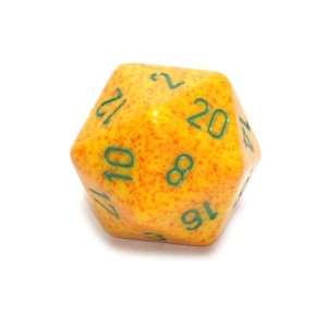  Speckled 34mm d20 Lotus Dice Toys & Games