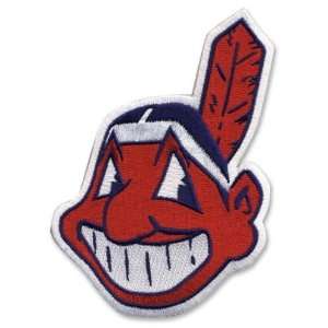  2 Patch Pack   Cleveland Indians Chief Wahoo Silver Border 