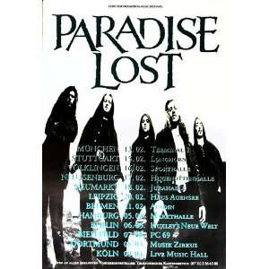  Paradise Lost   Lost Paradise 1990   CONCERT   POSTER from 